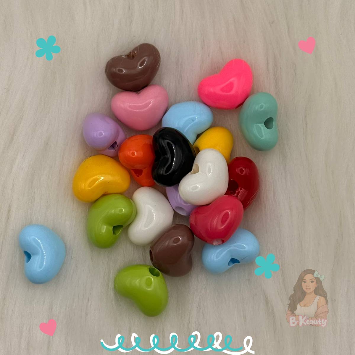 Acrylic Hearts