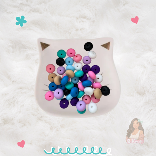 14mm Abacus Silicone Spacers (50 pieces)