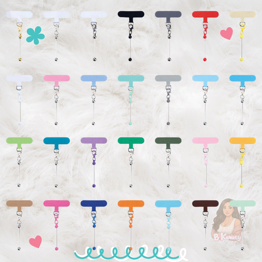 Universal Phone Strap Inserts – DIY Beaded Charms