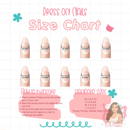 Soft Strawberry Press-On Nail Kit