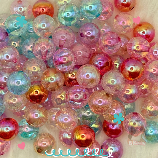 Bubble Beads UV Finish