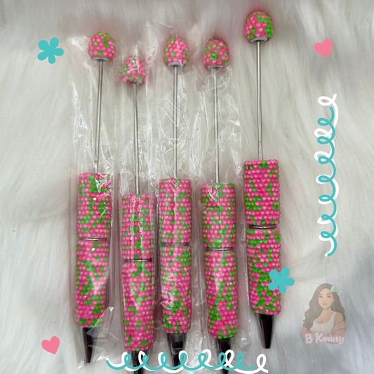 Rhinestone Clay Beadable Pen ✨