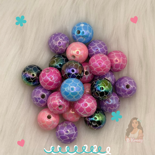 Mermaid Pattern Beads